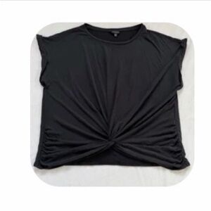 Lot of 3 Lucky Brand Short Sleeve Twist-Front Shirts